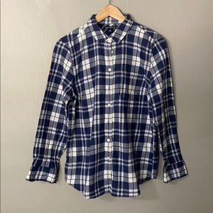 J Crew Flannel Button Down
